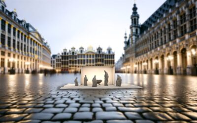 De kerststal op de Grote Markt is het mikpunt van controverse: de deken van Brussel-Centrum steunt hem